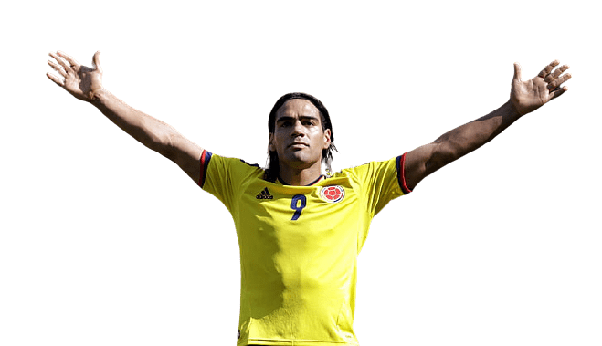 Radamel Falcao Png Picture (gray)