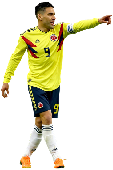 Radamel Falcao Png Transparent (black)