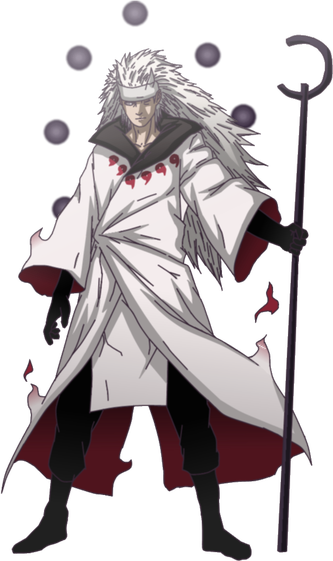 Madara Transparent Png (black, beige, maroon)