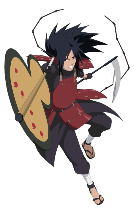 Madara Uchiha Free Png Image (salmon, black, maroon, indigo)