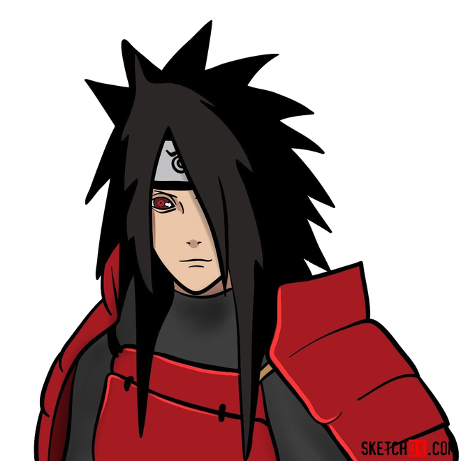 Madara Uchiha Png Image Background (black, pink, indigo, maroon)