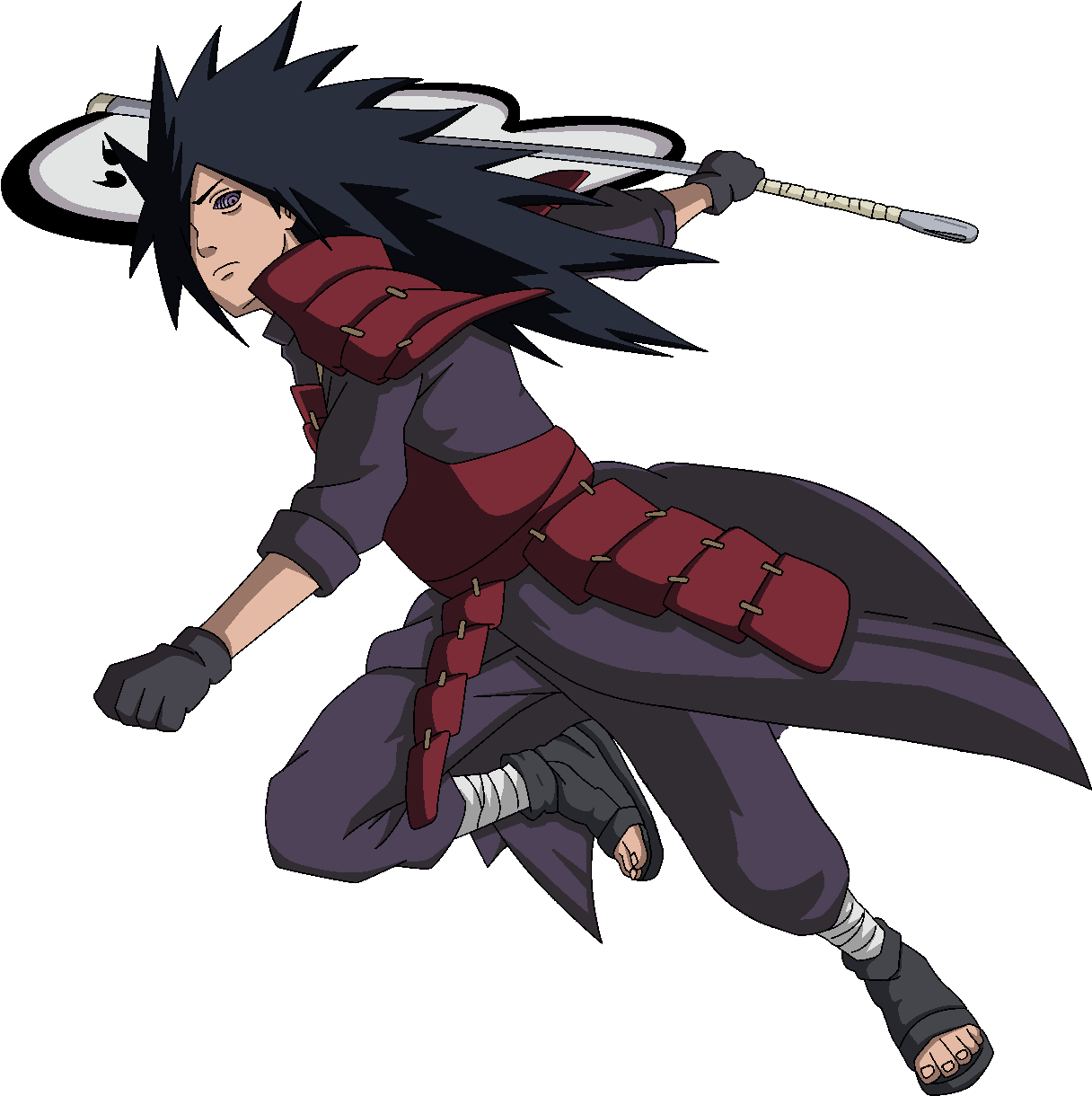 Madara Uchiha Png Isolated Hd (maroon, indigo, black)