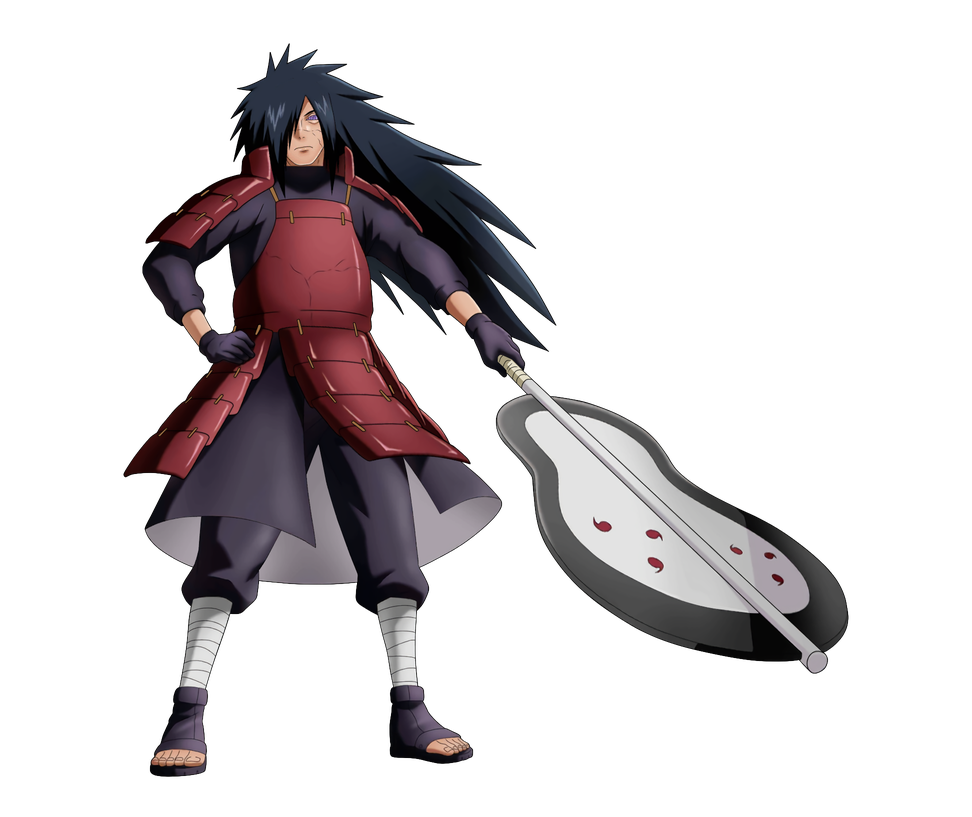 Madara Uchiha Png Isolated Photo (indigo, lavender, black, silver)