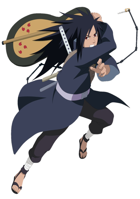 Madara Uchiha Png Photo (salmon, black, indigo)