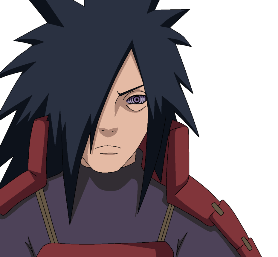 Madara Uchiha Png Pic (black, silver, maroon, indigo)