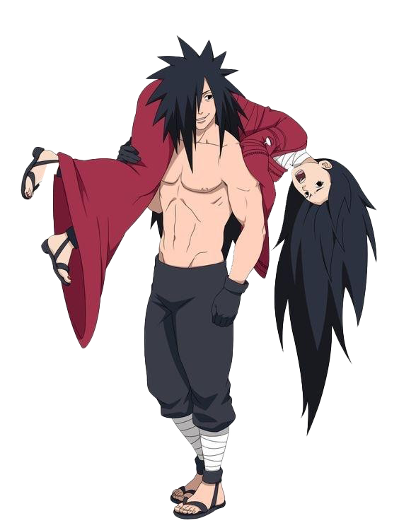 Madara Uchiha Transparent Images (purple, pink, indigo, black, white)