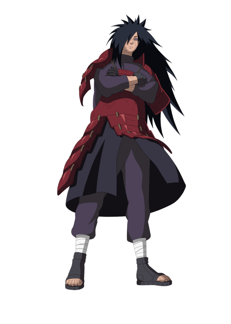 Madara Uchiha Transparent Png (indigo, black)