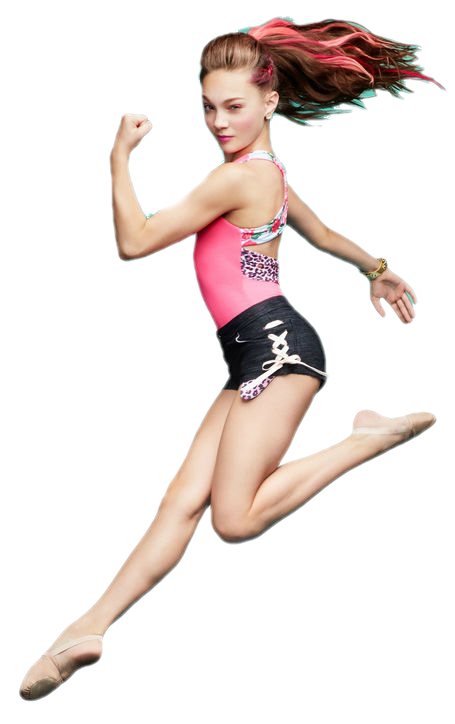 Maddie Ziegler Png Clipart (white, black)