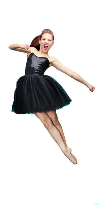 Maddie Ziegler Png Pic (black)