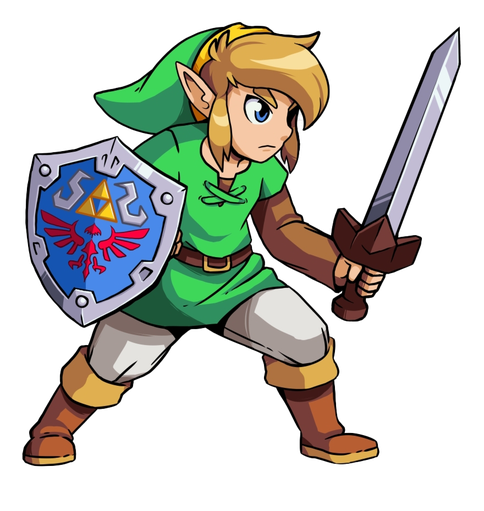 Cadence Of Hyrule Transparent Png (teal, black, beige, salmon, gray)