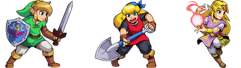 Cadence Of Hyrule Png Hd (black, gray)