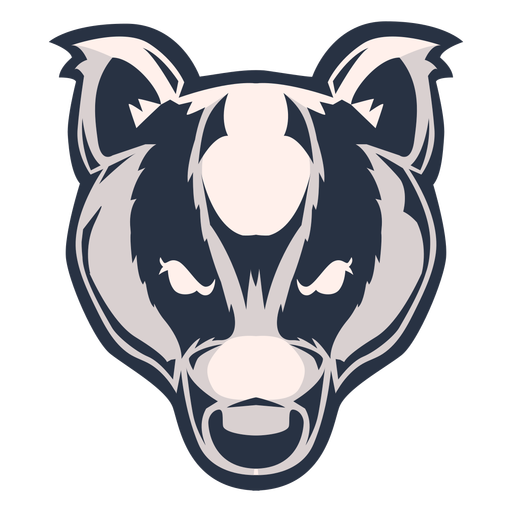 Badger Png Pic (indigo, silver, black, beige, navy)