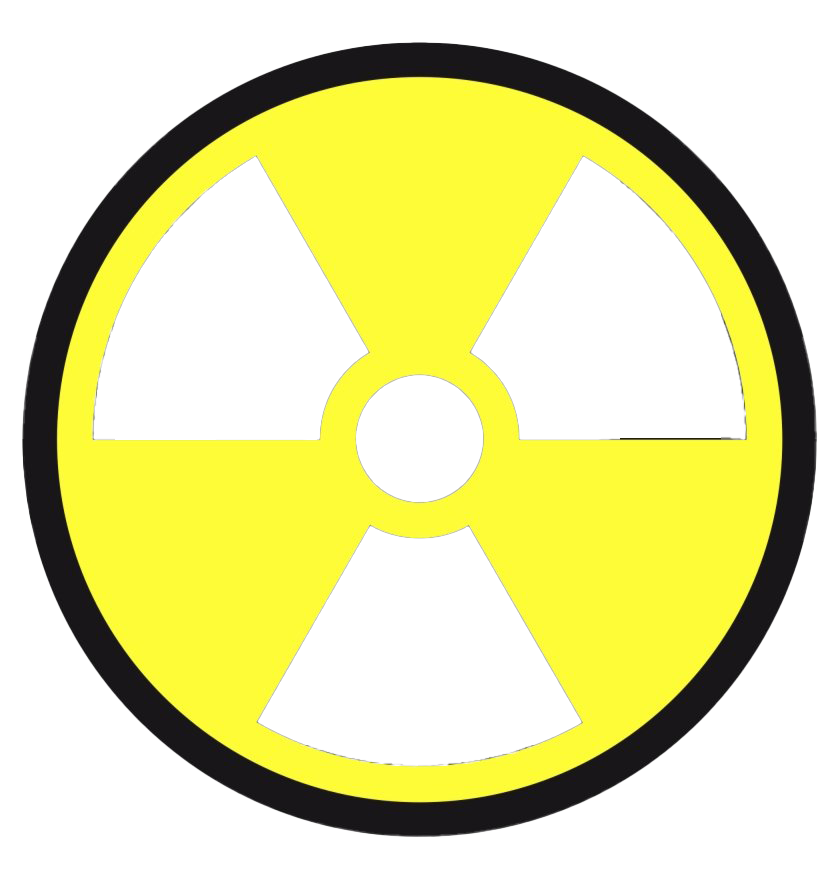 Radiation Png Pic (yellow, black, white)