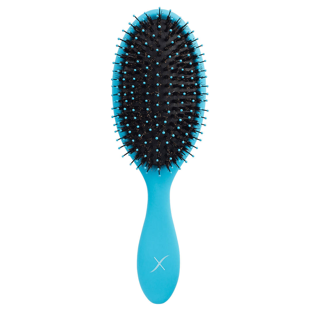 Ladies Hair Brush Png Clipart (black, greenish blue)