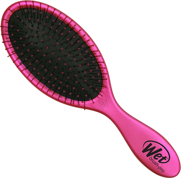 Ladies Hair Brush Transparent Png (black)