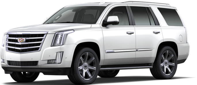 Cadillac Escalade Png Isolated Image (white, lavender, black, silver)