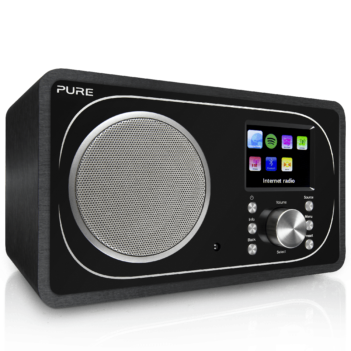 Radio Download Png Isolated Image (gray, black)