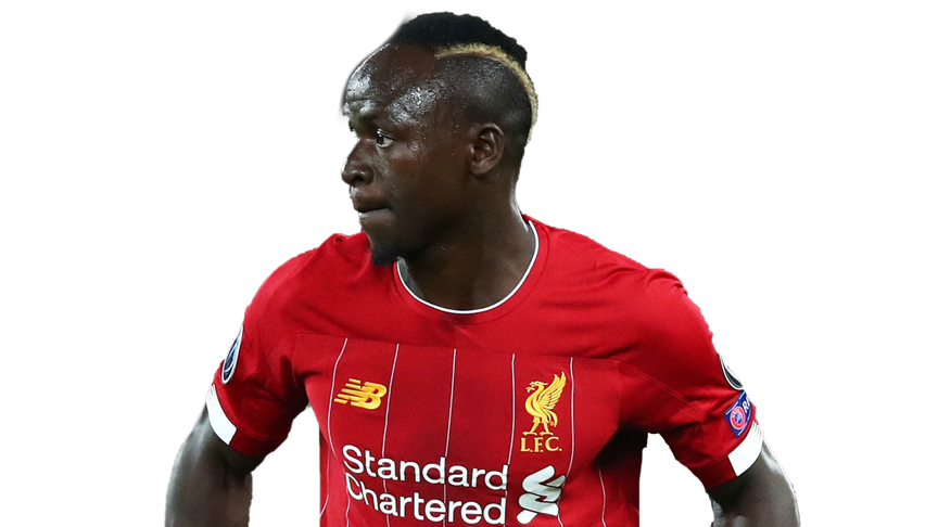 Sadio Mane Png Isolated File (black, maroon)