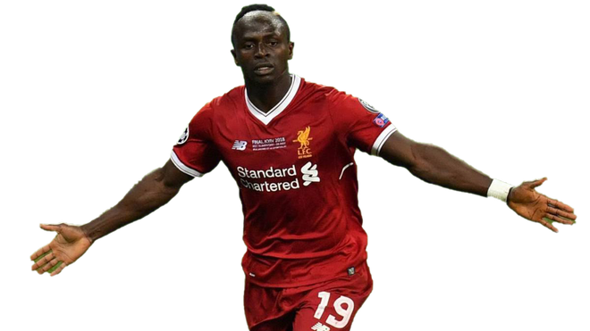 Sadio Mane Png Isolated Pic (black)