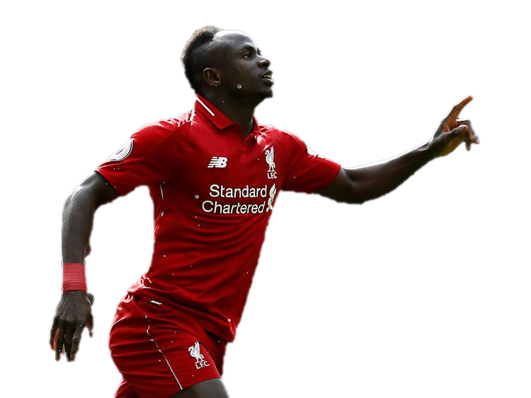 Sadio Mane Png Transparent (maroon, black, white)