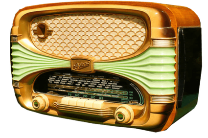 Radio Png File (black)