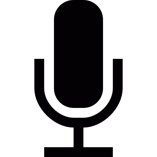 Radio Microphone Icon Free Nobackground Png Icon Download (black)