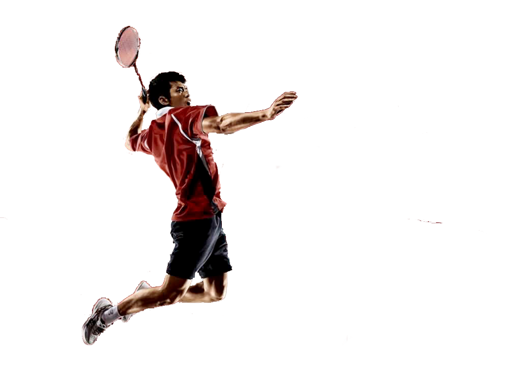 Badminton Player Png Photos (white, black)