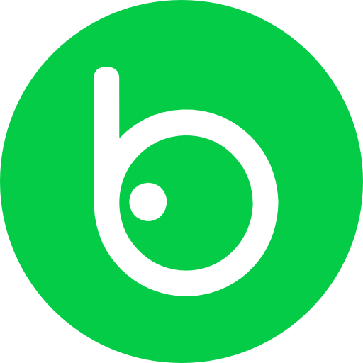 Badoo Icon  Free Png Icon Download (lime, black, white)