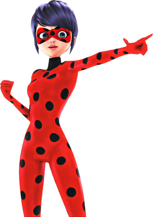 Ladybug Miraculous Png Image (red, black)