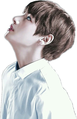 Taehyung Png File (black, white)