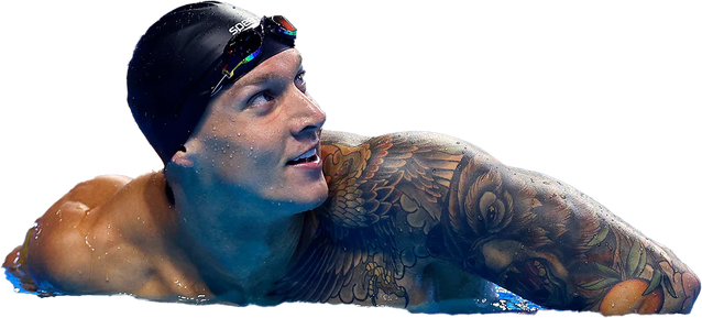 Caeleb Dressel Olympic Player Png Clipart (black, gray)