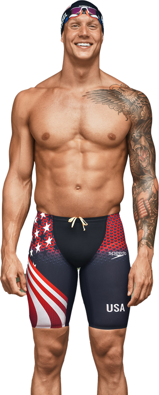 Caeleb Dressel Olympic Player Png Transparent Picture (salmon, black)