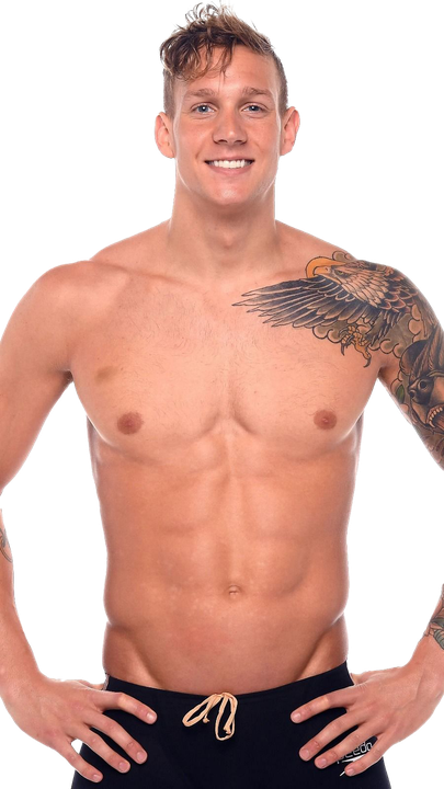 Caeleb Dressel Png File (pink, black)