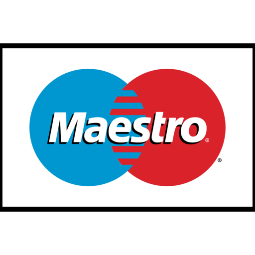 Maestro Free Png Icon (lavender, teal, black, red, white)