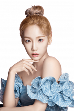 Taeyeon Png Isolated Photo (black, pink, beige)