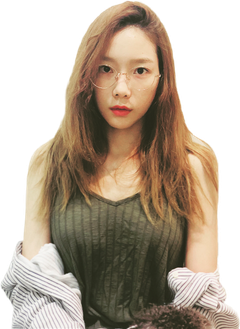 Taeyeon Png Transparent (black)