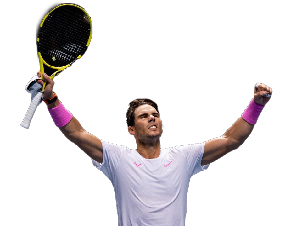 Rafael Nadal Png Hd (lavender, black, white)