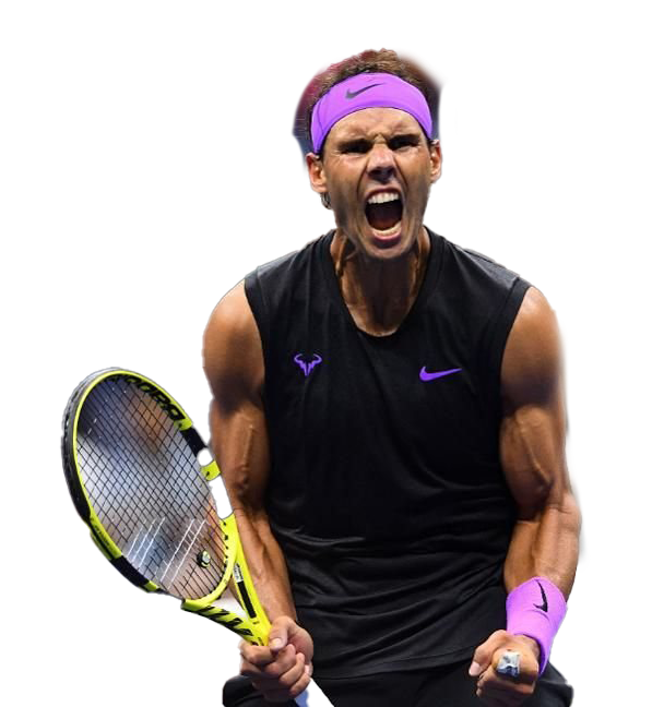 Rafael Nadal Png Isolated Hd (black, white)