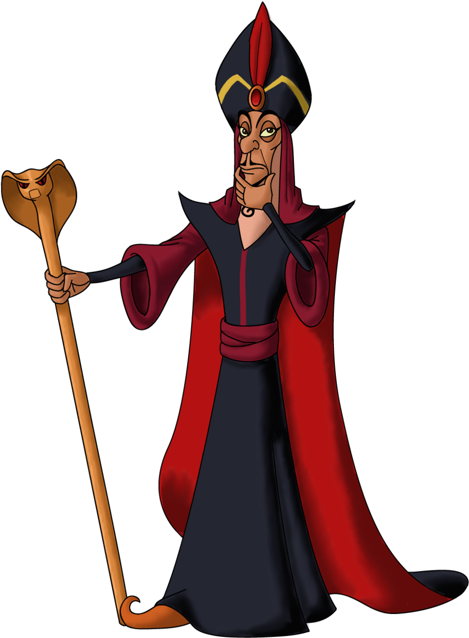 Jafar Png Picture (black, maroon)