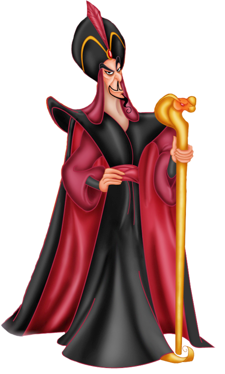 Jafar Transparent Png (white, gray, black)