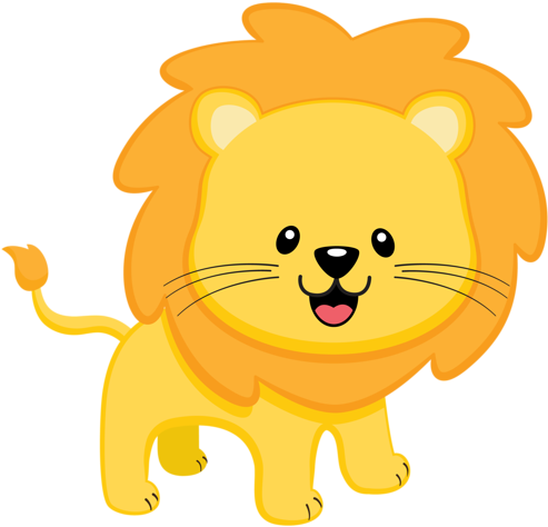 Safari Animal Png Free Image (gold, black, orange)