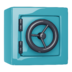 Safe Strongbox Money Icon Free Nobackground Png Icon Download (teal, gray, silver, black)