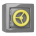 Safe Strongbox Money Icon Free Png Icon Download (gray, black)