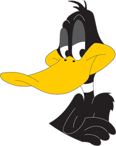 Daffy Duck Png Hd Image (gold, black, gray, white)