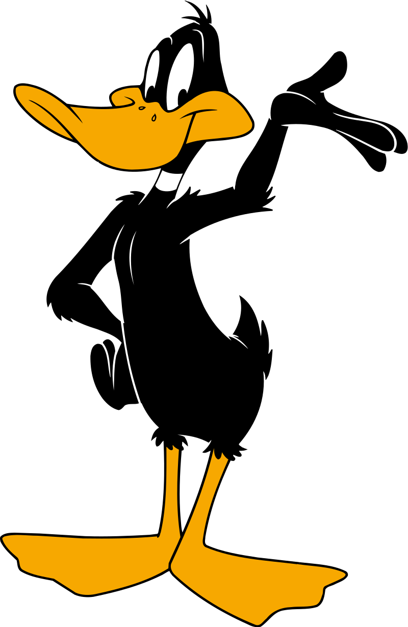 Daffy Duck Png Images Hd (black, orange, white)