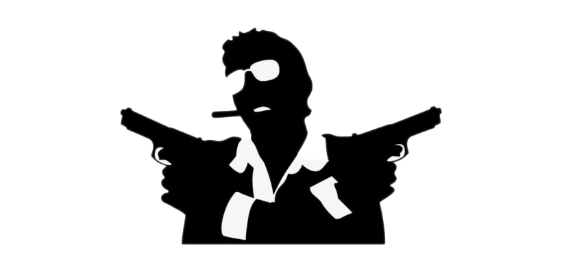 Mafia Png File (white, silver, black)