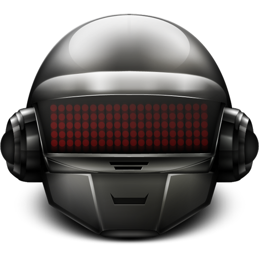 Daft Punk Png Free Download (indigo, gray, black, white, silver)