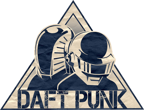 Daft Punk Transparent Png (black, navy)