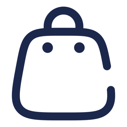 Bag 4 Free Transparent Png Icon Download (navy, black)