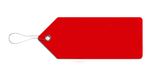 Tag Transparent Png (black, red)